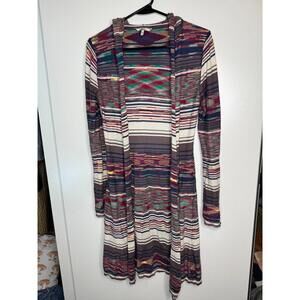 BKE Women's Patterned Cardigan Size Small